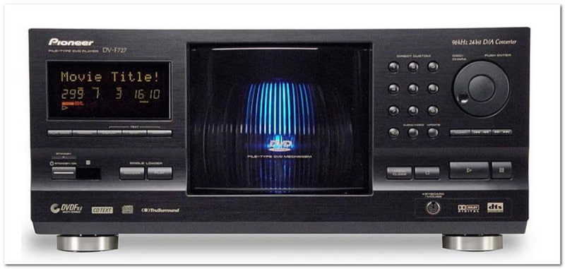 Pioneer DV F727 DVDプレーヤー