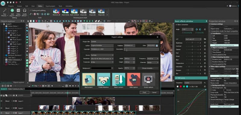 4k 動画編集ソフト Vsdc