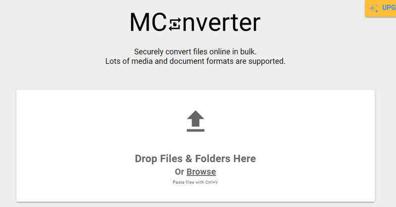 動画ファイルをドロップ