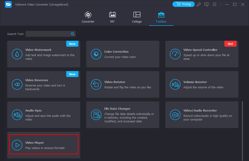 動画プレーヤーオプション