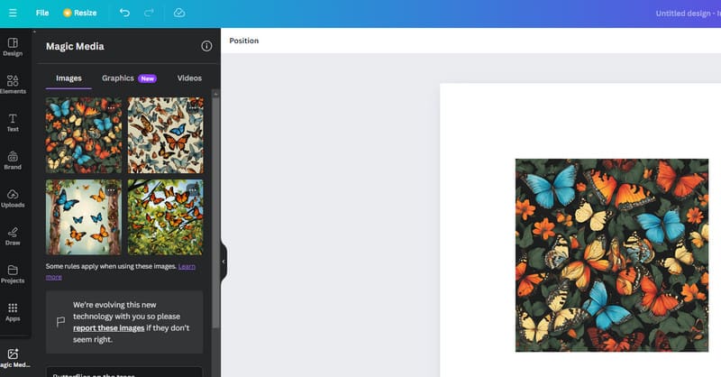 Canva AI ツール