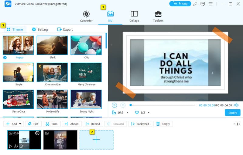 JPG PNG を WebM に変換 Vidmore 追加