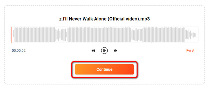 Singifyで続行してソングカバーを変換