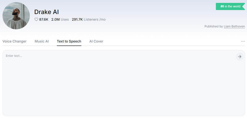 Lalals AI ラッパーボイスジェネレーター
