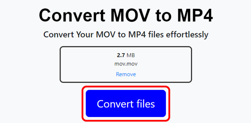 MOV を MP4 に変換 – Mov.to