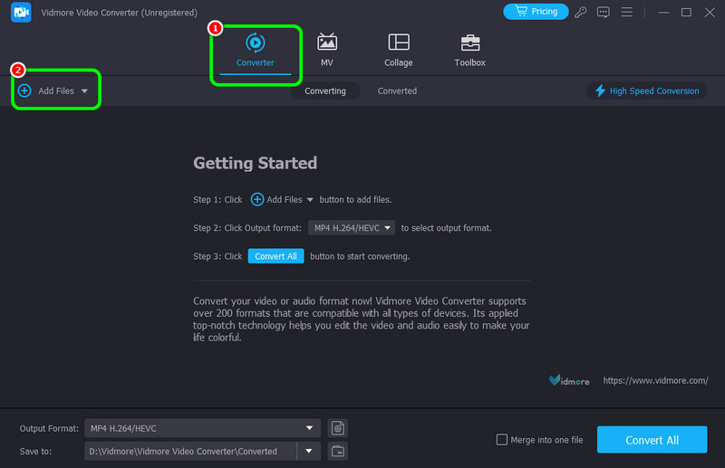 コンバーター Add Files Add Mp2