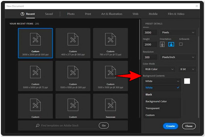 背景コンテンツにアクセス