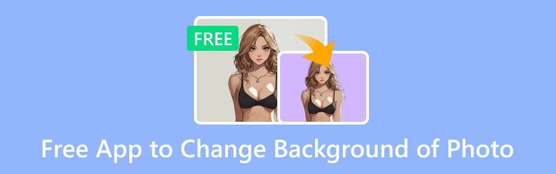 写真の背景を変える無料アプリ