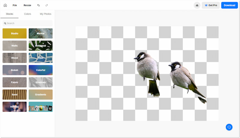 pixelcut 背景リムーバー