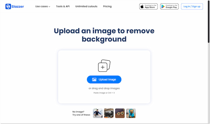 画像をアップロード