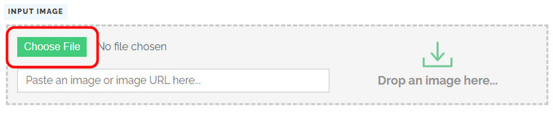 Pine Toolsの「Choose File」ボタン