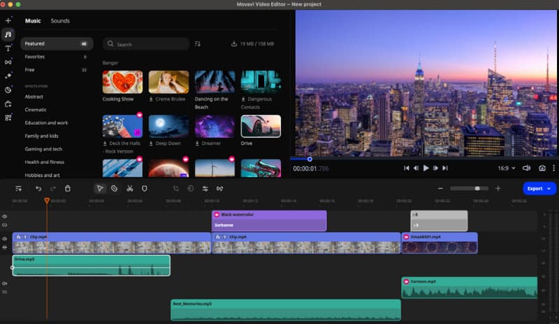 Movavi の Canva 代替