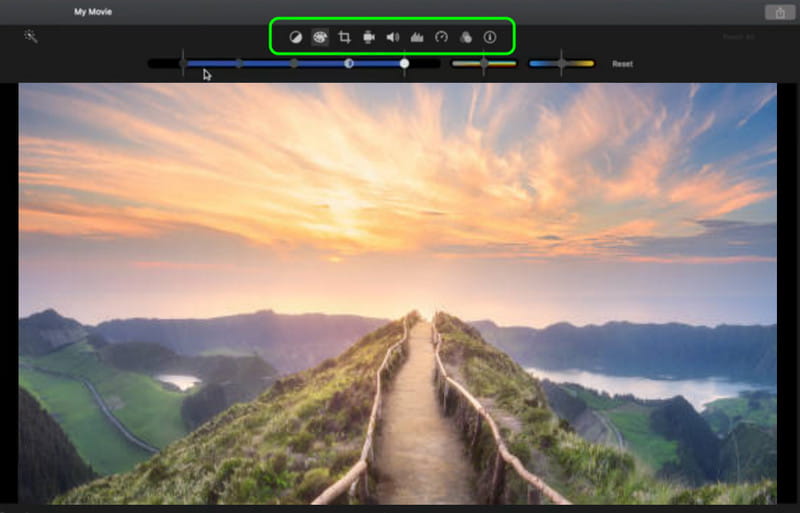 動画を編集 iMovie