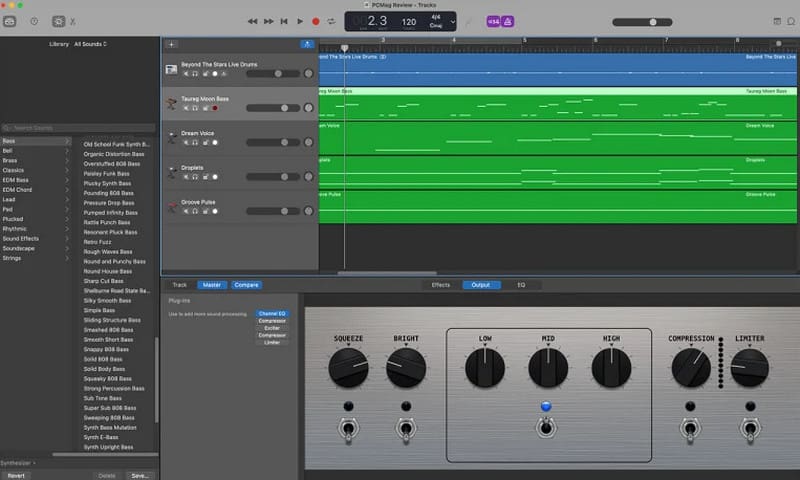 Garageband 音楽ソフト