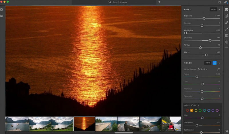Lightroom 無料Mac向け写真編集