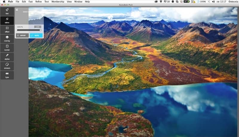 Pixlr Mac向け無料フォトエディター