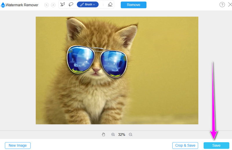 文字なし画像を保存（Vidmore）