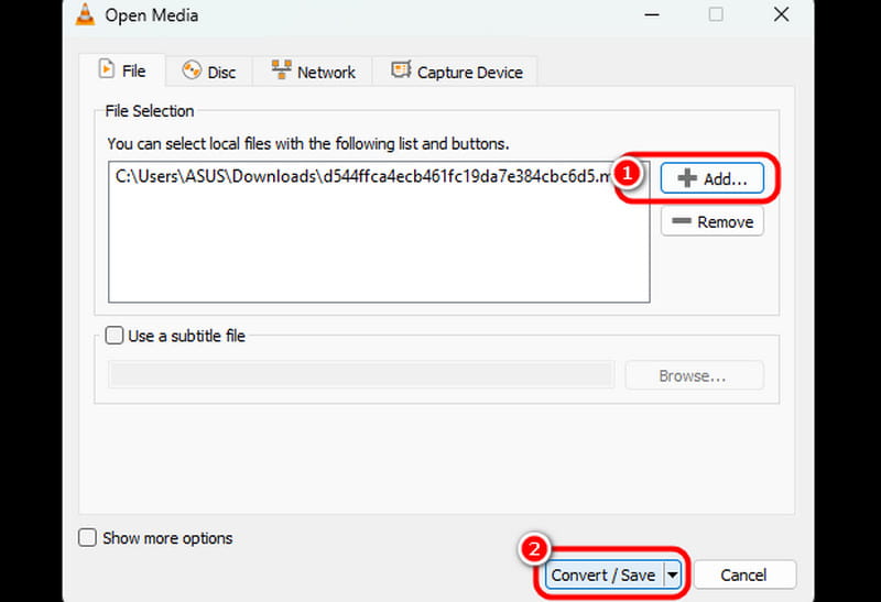 Gifを追加 VLC