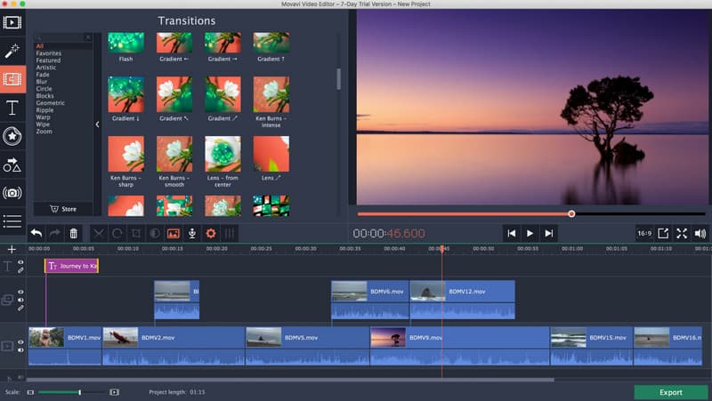 Movavi 動画編集 Mac