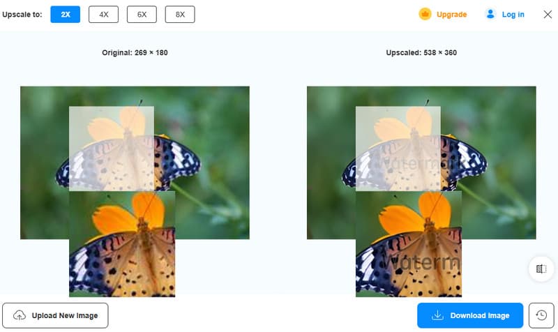 Vidmore 無料画像アップスケーラー（オンライン）