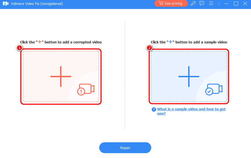 ファイルを追加 Vidmore
