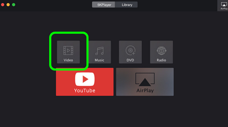 ビデオオプション　5KPlayer