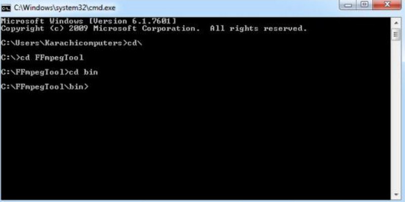 FFmpeg インターフェース