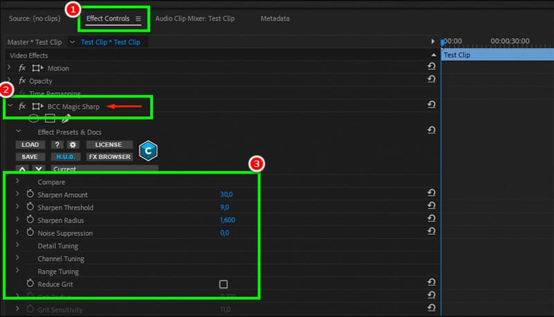 エフェクトコントロール Premiere