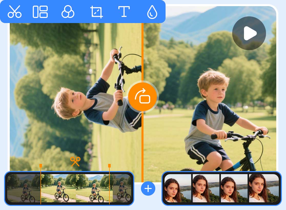 動画編集バナー