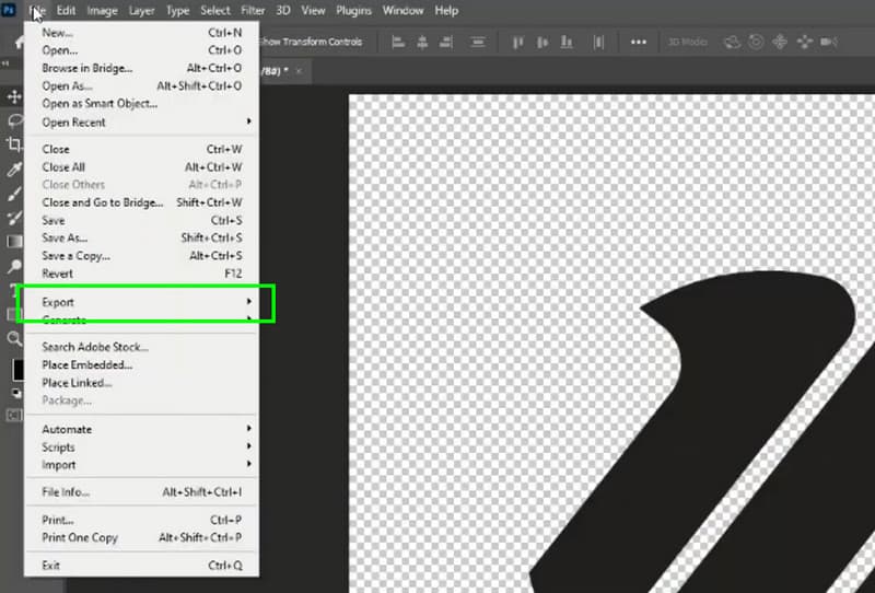 ファイル 書き出し Photoshop