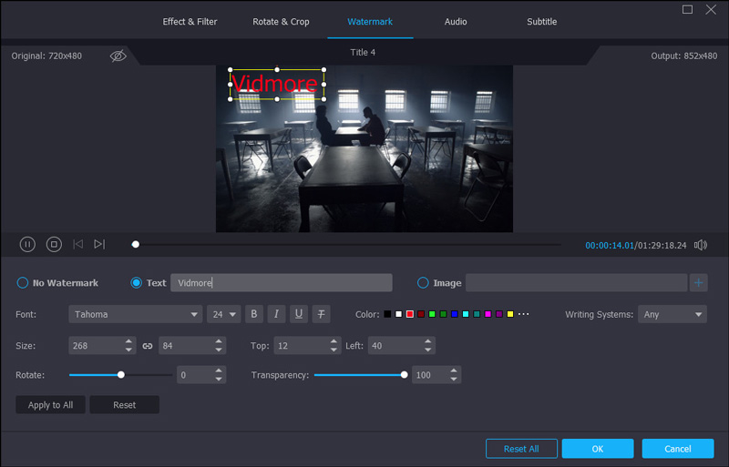 DVDビデオを編集