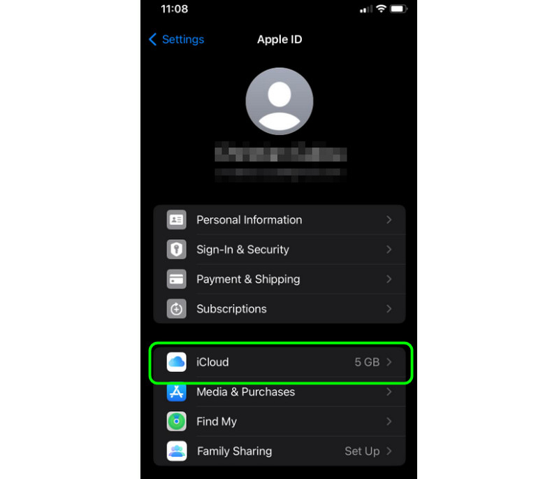 iCloud利用規約に同意する