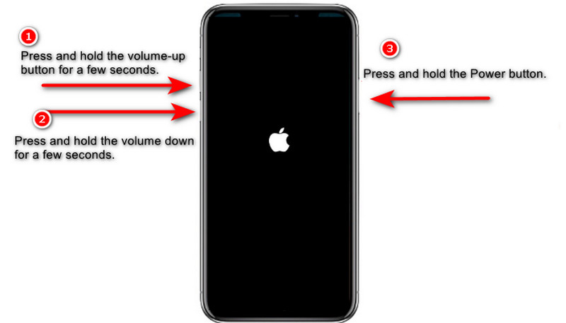 iPhone を強制再起動する