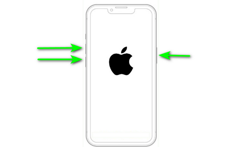 iPhone を再起動する