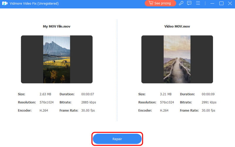 動画を修復する（Tipard）