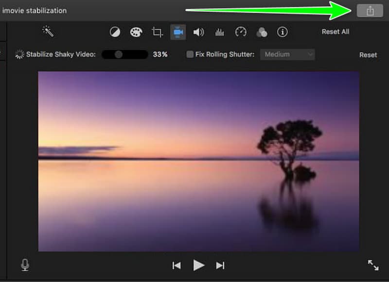 シンボルを保存して動画を書き出す（iMovie）