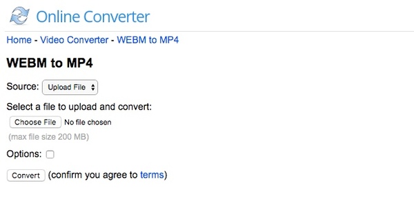 Zamzar オンラインコンバーター