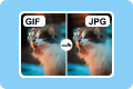 GIFをJPGに変換
