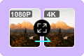 画像を4Kにアップスケール
