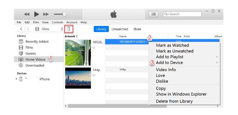 MKVをiTunesに追加