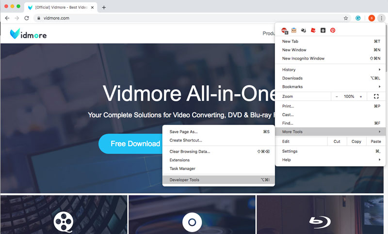 Chrome デベロッパーツール
