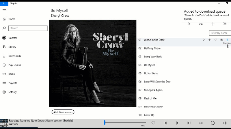 Napster Windows をダウンロード