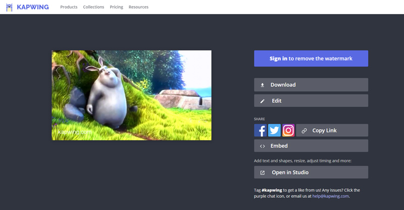 動画をダウンロード