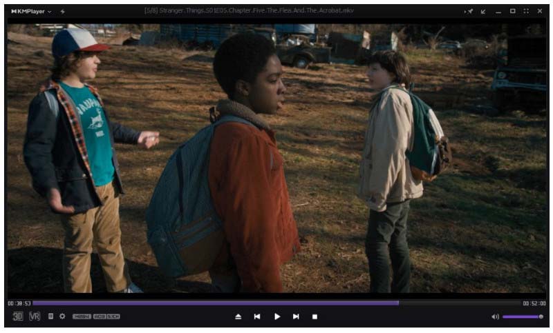 KMPlayerでOGGを再生