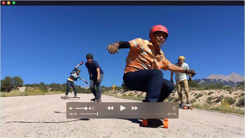 Mac用MP4プレーヤー QuickTime