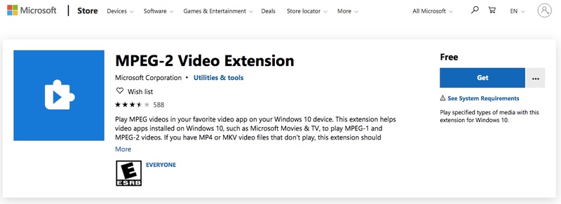 MPEG2 デコーダー