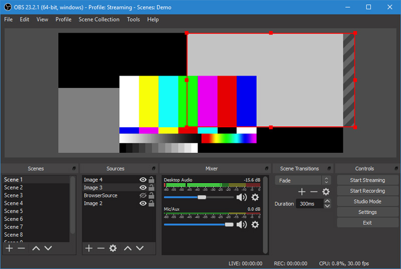 OBS HD画面録画ソフト