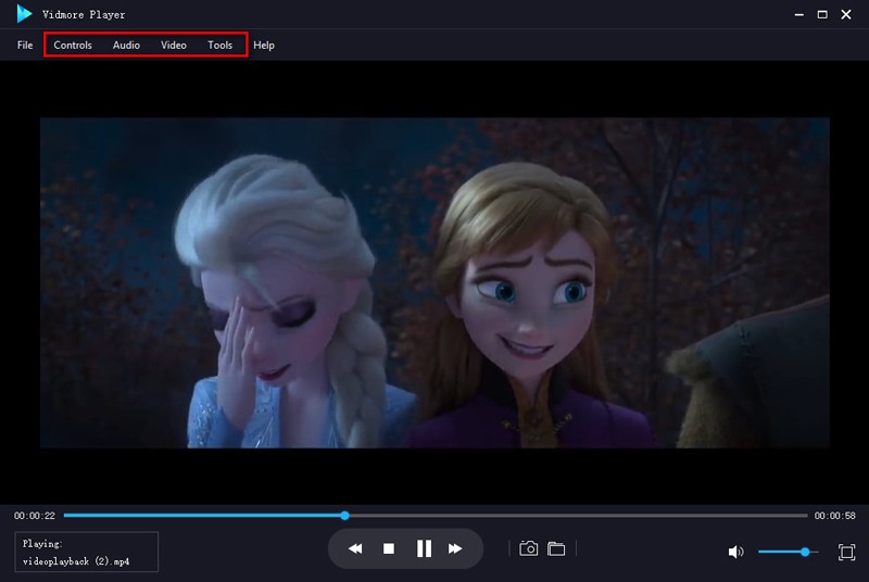 メディアファイルを再生