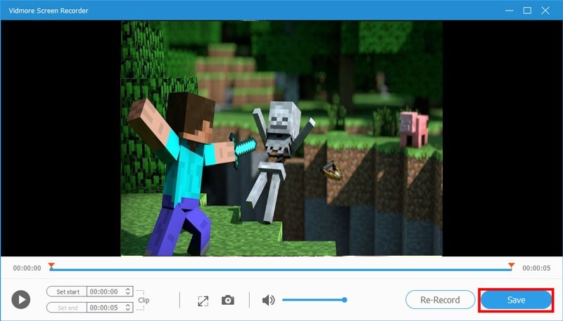 Minecraft 動画を録画