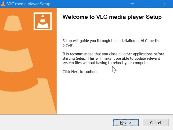 VLC の設定をリセットする
